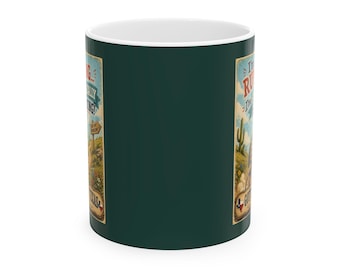 Texas Armadillo Strategic Retreat Mug | Ceramic Coffee Cup, 11oz or 15oz