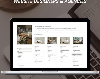 Notion Client Portal for Website Designers and Website Agencies