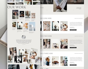 Showit Website Template for Social Media Agencies & Managers