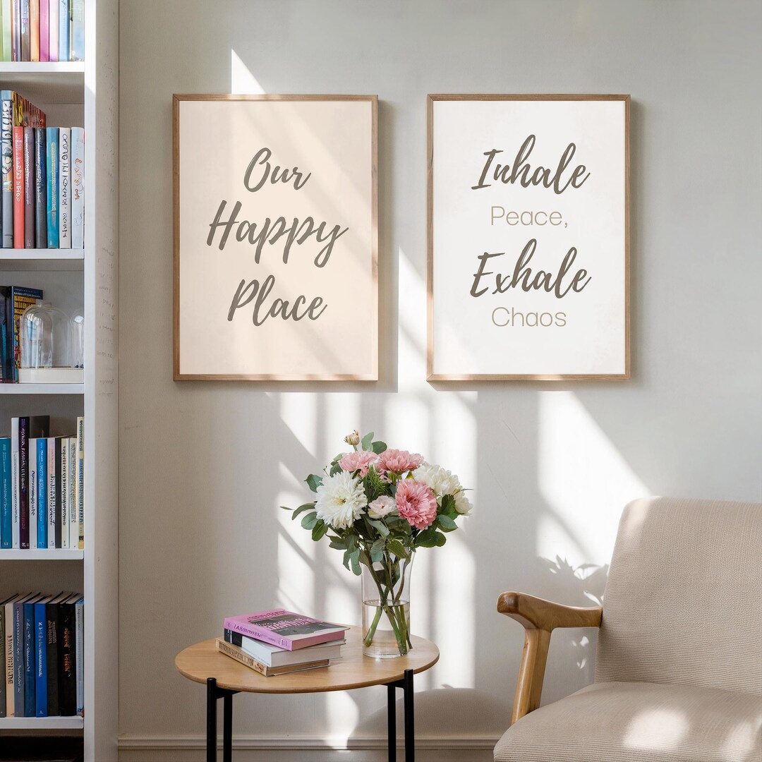 Inspirational Quote Prints Set: Trendy Wall Art (digital Download) - Etsy