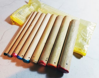Set of Wooden Dowels - Rods - Use for jewellery, wire work, metal clays etc to form jump rings, chain links, rings and more