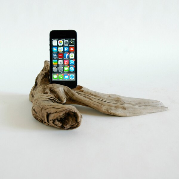 Driftwood Docking Station For a Smart Phone No. 391