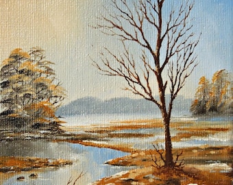 Original Oil Painting for Sale: "Spring Tree" , landscape