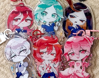 Portachiavi in acrilico di Houseki no Kuni / Land of the Lustrous HNK