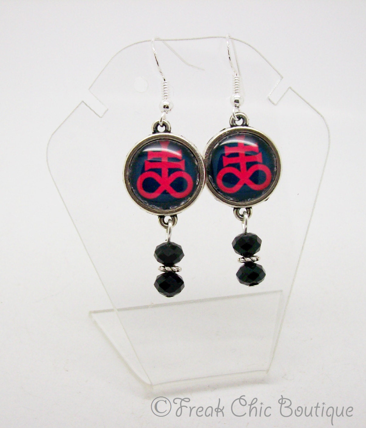 Leviathan cross earrings Outlet
