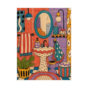 Source-adjacent Setting matte art print shown rolled to represent the shipped poster format.