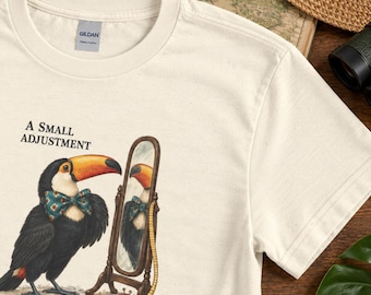 Toucan at the Mirror Graphic Tee