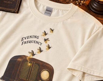 Evening Frequency Firefly Radio Graphic Tee