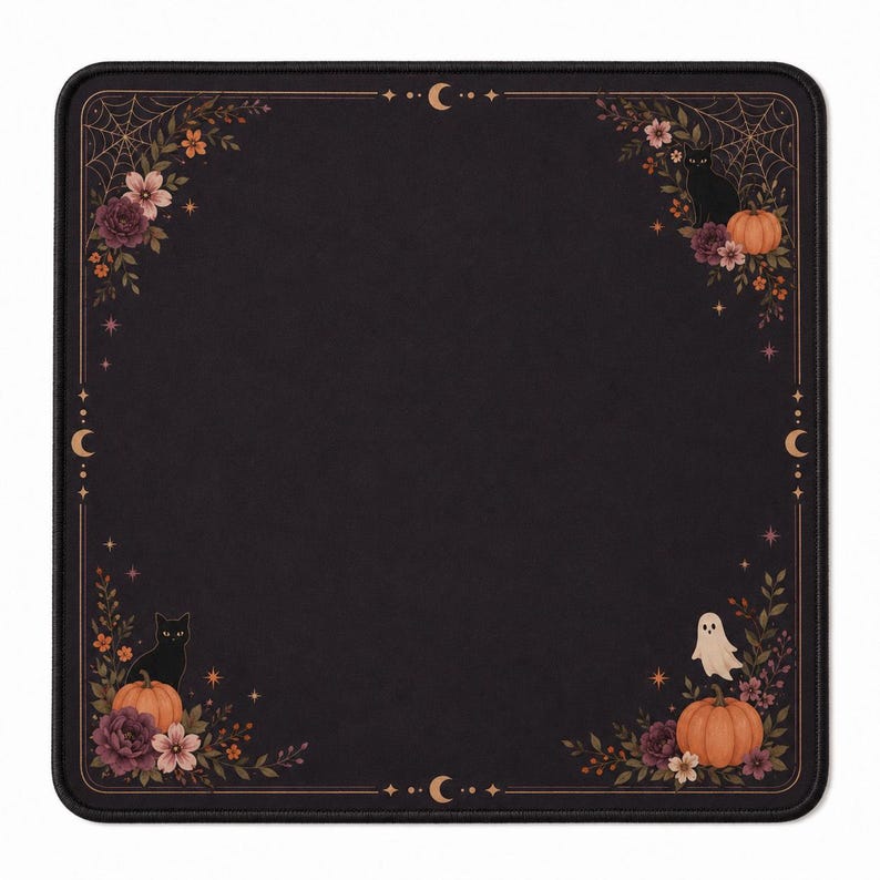 Spooky Season Mahjong Set 160 Tiles, Halloween Acrylic Mahjong, Pink UV Printed American Mahjong with Flowers Jokers & Blanks image 5