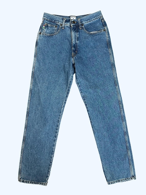 Moschino Jeans, Moschino Jeans Made in Italy High Waist Blue Denim Iconic Rare