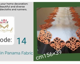 Chemin de table en satin de luxe, décoration de mariage faite main, pièce maîtresse élégante, décoration de table à manger
