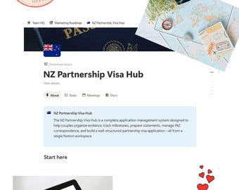 NZ Immigration Templates