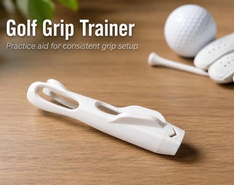 Ausilio per l'allenamento dell'impugnatura da golf, per l'allenamento della posizione della mano, per lo swing, per l'allenamento della pressione dell'impugnatura, regalo per la pratica del golf.