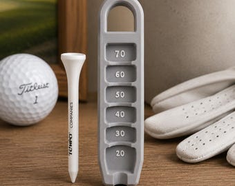 Guida all'altezza del tee da golf, strumento per la costanza nell'uso del driver e del ferro, ausilio per l'allenamento di golf, regalo per golfisti.