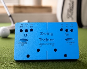 Zwing V4, attrezzo per l'allenamento dello swing, per la pratica del movimento, con pesi, per il riscaldamento e il ritmo, ideale come regalo per golfisti.