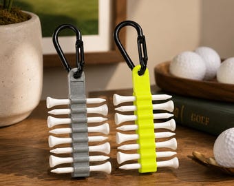 Porta tee da golf, accessorio per sacca da golf, porta tee personalizzato, accessorio per carrello da golf, regalo per golfisti, organizer per sacca da golf
