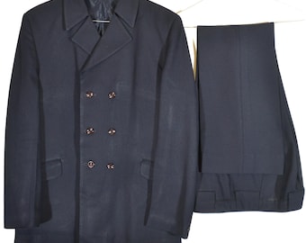 Vintage 1960s Tan 3 Piece Mod Suit, John Collier Design Circle
