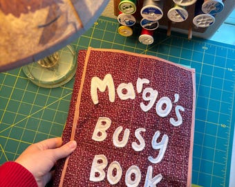 Auntie Gracie's Busy Book Sewing Pattern