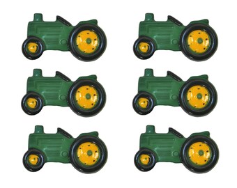 John Deere Tractor Pin Badge Green Farming Gift Novelty Wedding Favours Enamel