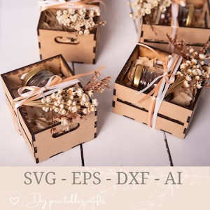 Glowforge SVG, 15 x 10 pour 4 mm d'épaisseur, boîte cadeau, cadeau de mariage, SVG, boîte de fruits, cadeau, boîte de rangement, souvenir, découpé au laser, faveur, xtool