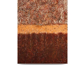 Bronzed Painting Abstract Wall Decor