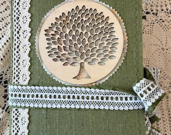 Handmade Vintage Botanical Themed Junk Journal