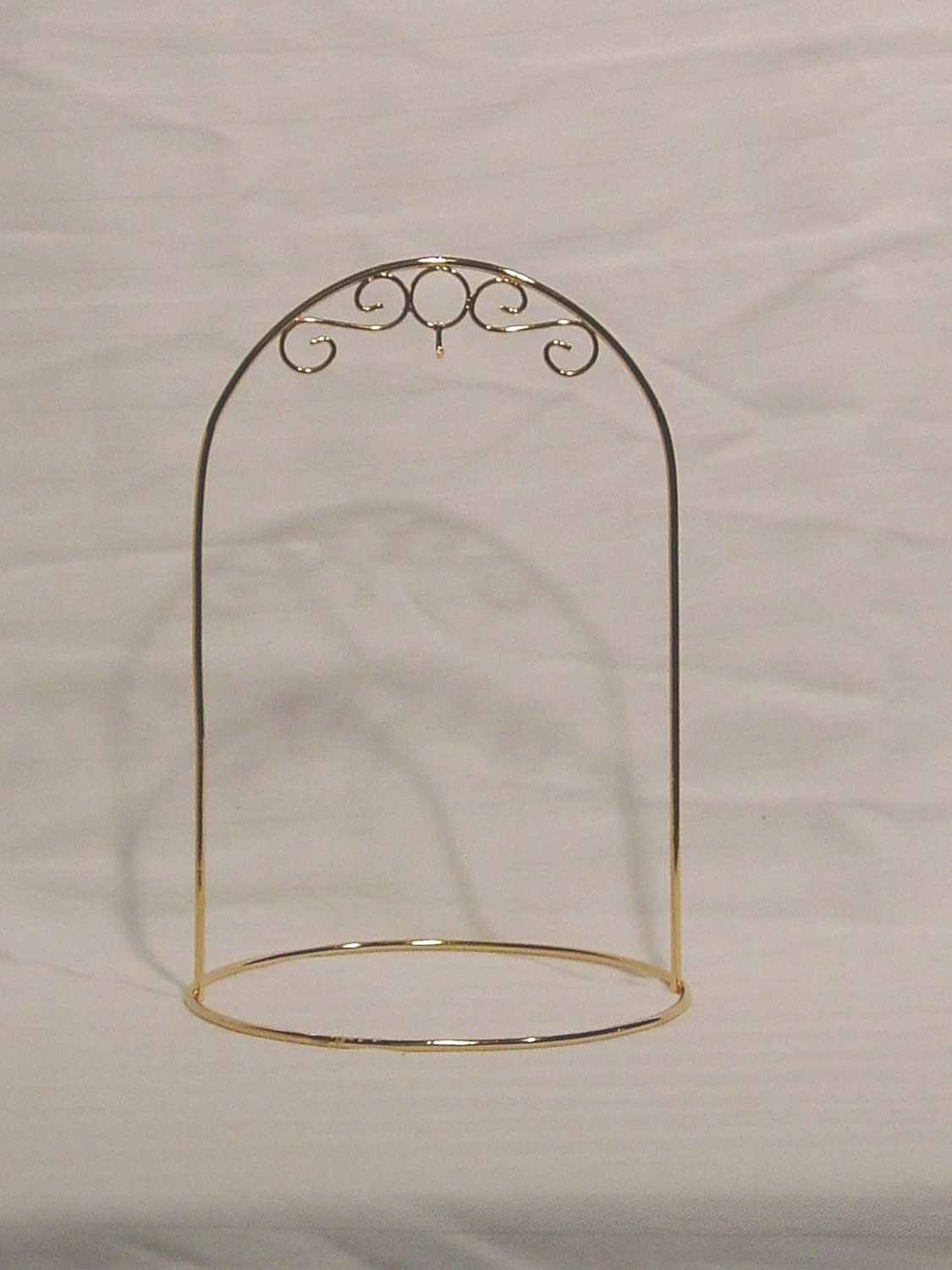 Arched Ornament Stand Silver Etsy