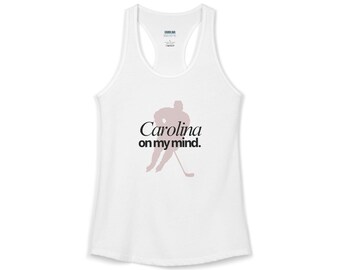 Carolina Hockey Racerback Tank | State Ice Hockey Fan Apparel