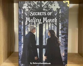 Geheimnisse von Malfoy Manor gebundene Ausgabe | Dramione FanFiction Gebundener Roman, Metallic Akzente
