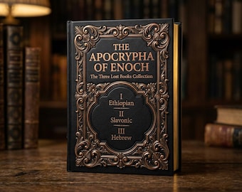 Komplette Illustrierte Bücher der Enoch Sammlung | Äthiopisch, Slawisch, Hebräisch Hardcover