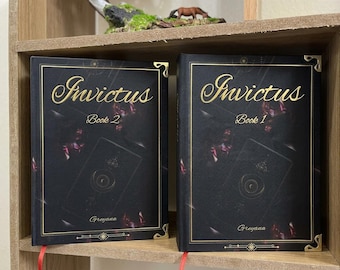 Invictus Full Series Hardcover | Dramione FanFiction 2-Bände Set, Buchbinderarbeit nach Maß