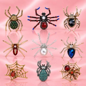 Antique Spider Brooch - Etsy