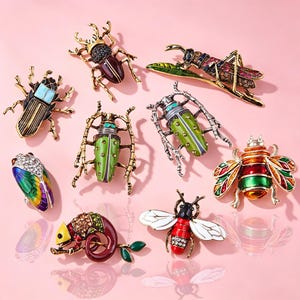昆虫ブローチ - Etsy 日本