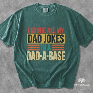 Camiseta con chiste divertido de papá, juego de palabras de programador, rayas retro, colores cómodos (100% algodón)