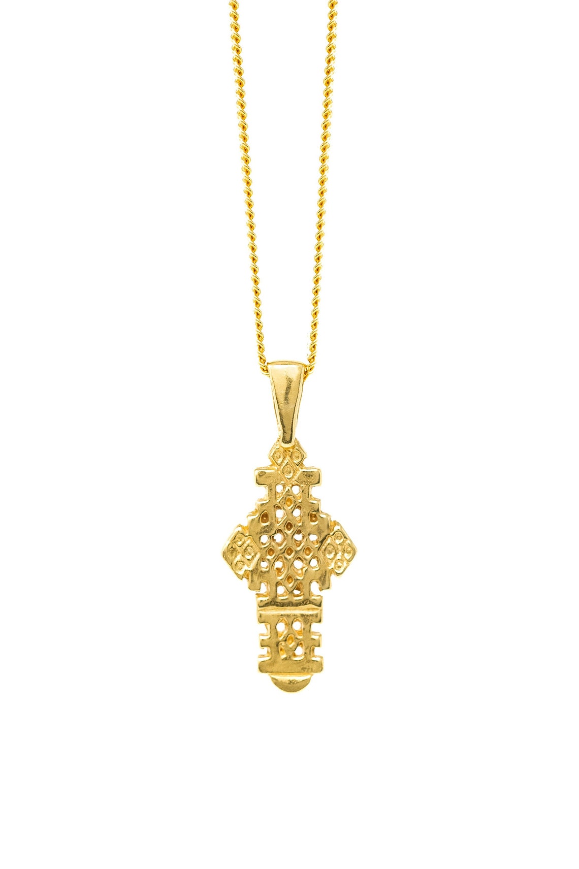 THE ETHIOPIAN Coptic Cross II Necklace - Etsy
