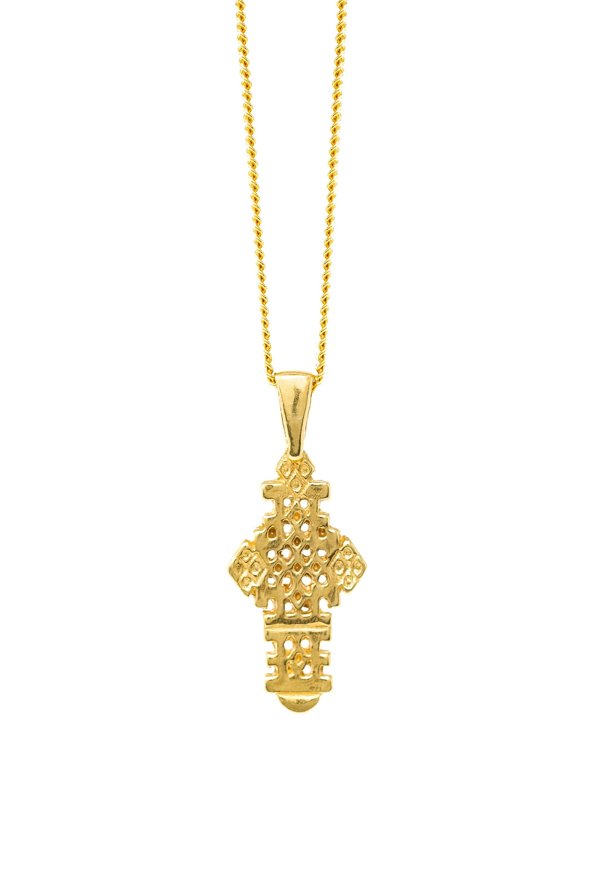 THE ETHIOPIAN Coptic Cross II Necklace 