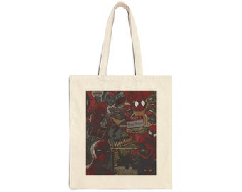 Spider-Man Collage Tote Bag | Comic Art, Pop Culture