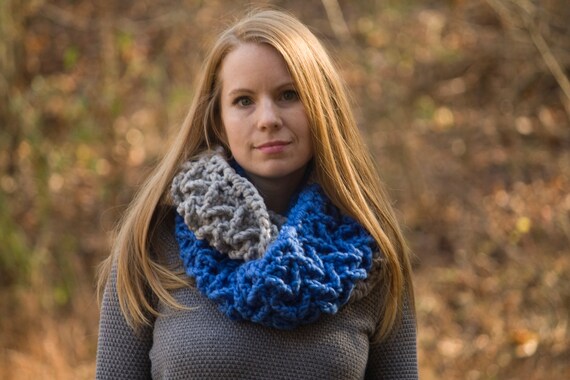 Crochet Chevron Infinity Scarf Pattern Chevron Lace Infinity Scarf