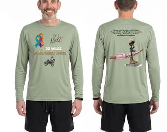 Suicide Awareness T-Shirt | Multiple Sclerosis | Veterans | Countless Lives Support Long Sleeve Shirt