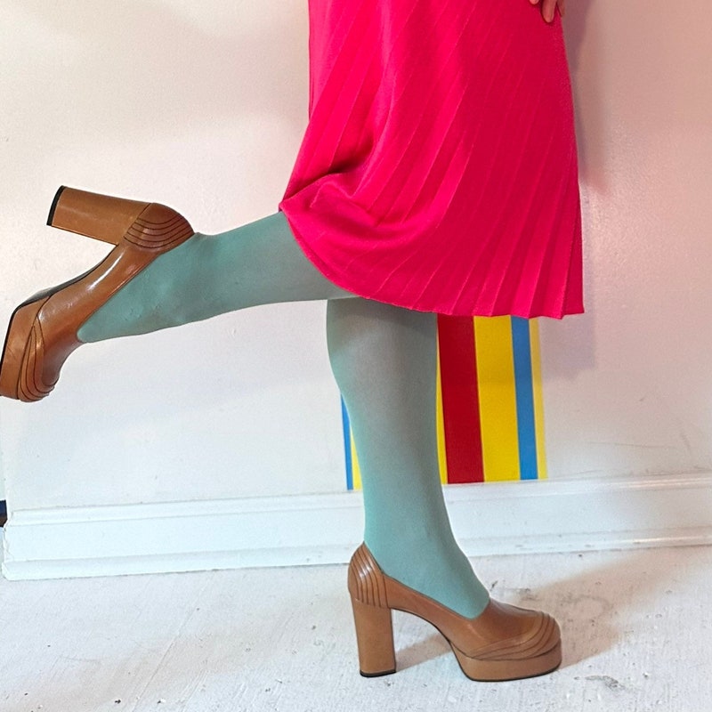 mens vintage disco shoes