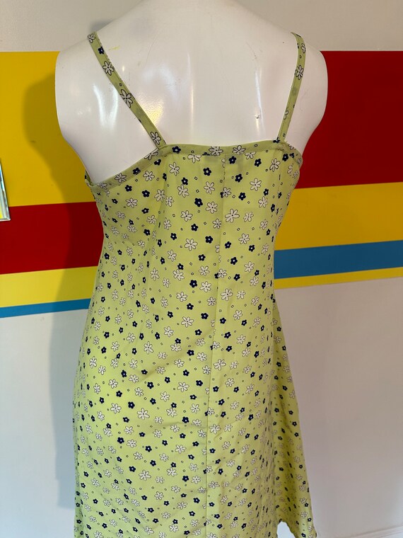 60s Flower Power Babydoll Nightgown (M)