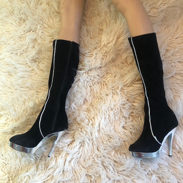 70s platform boots cheap