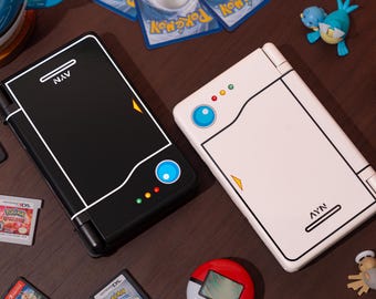 AYN Thor Skin - Pokemon Kanto Pokedex-vinylsticker (zwart en doorzichtig)