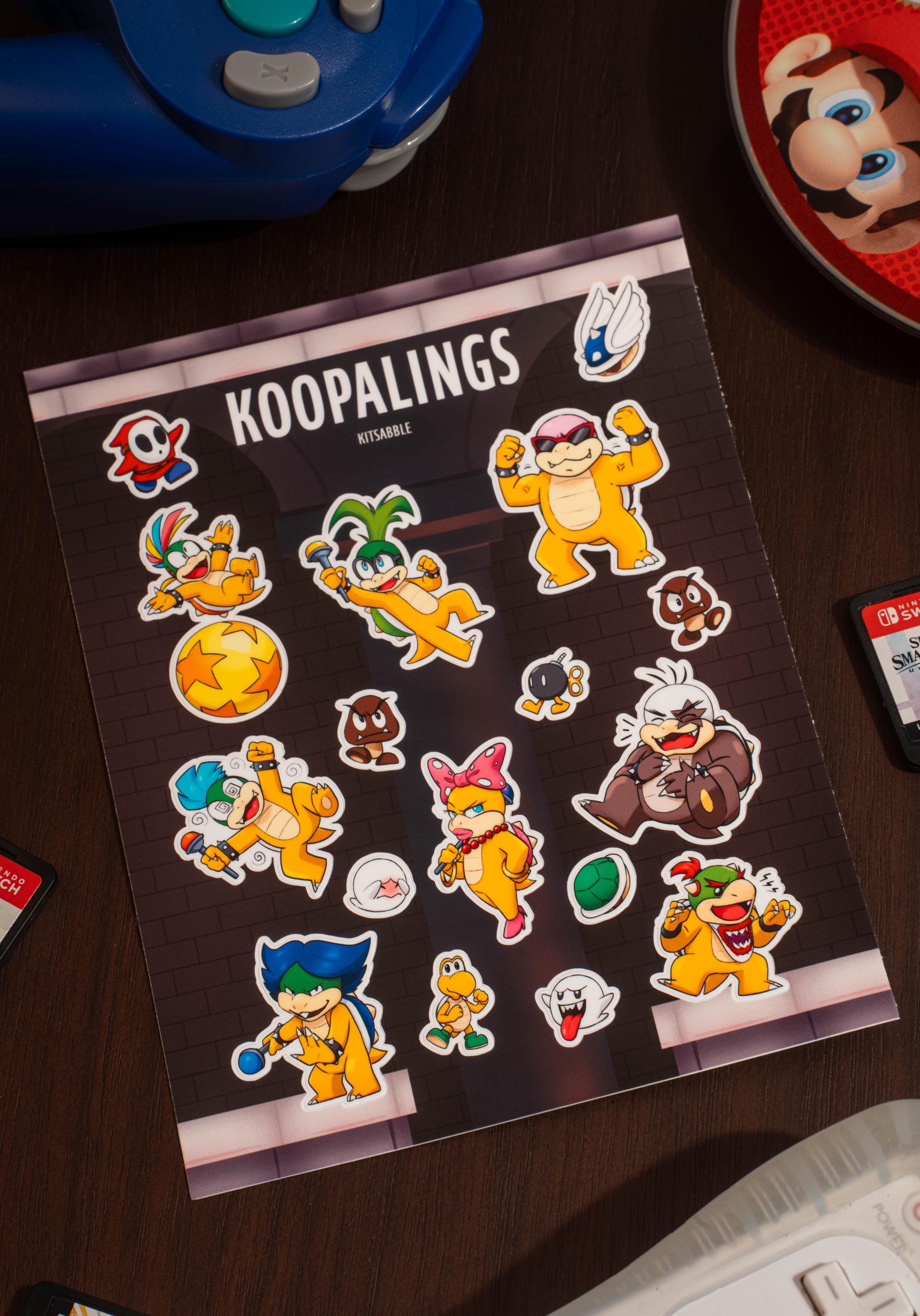 Mario 3 koopalings - Etsy 日本