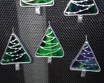 Stained glass Christmas tree