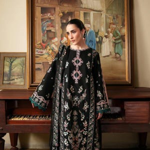 lawn dress with silk dupatta Lawn Dupatta