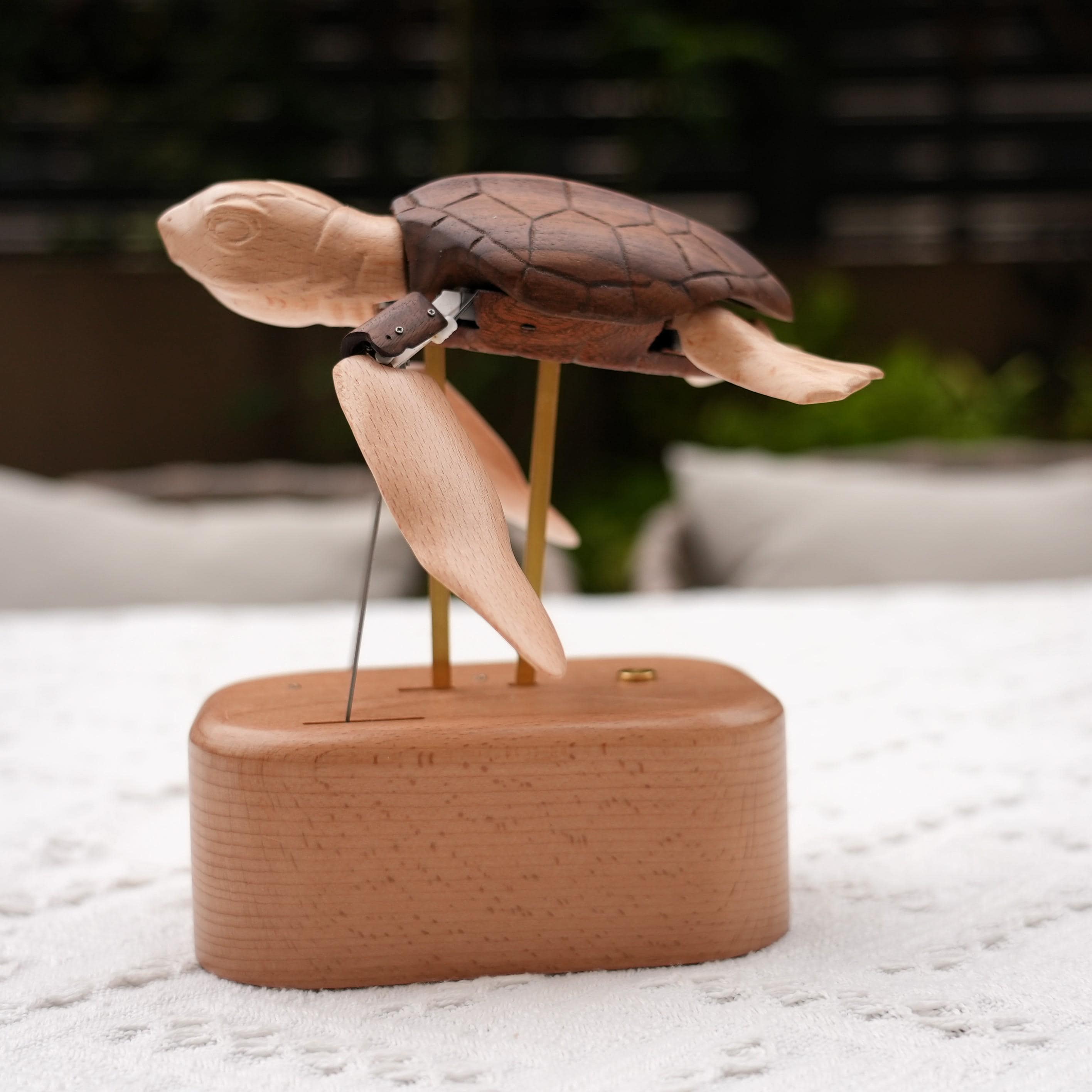 亀の木彫り - Etsy 日本