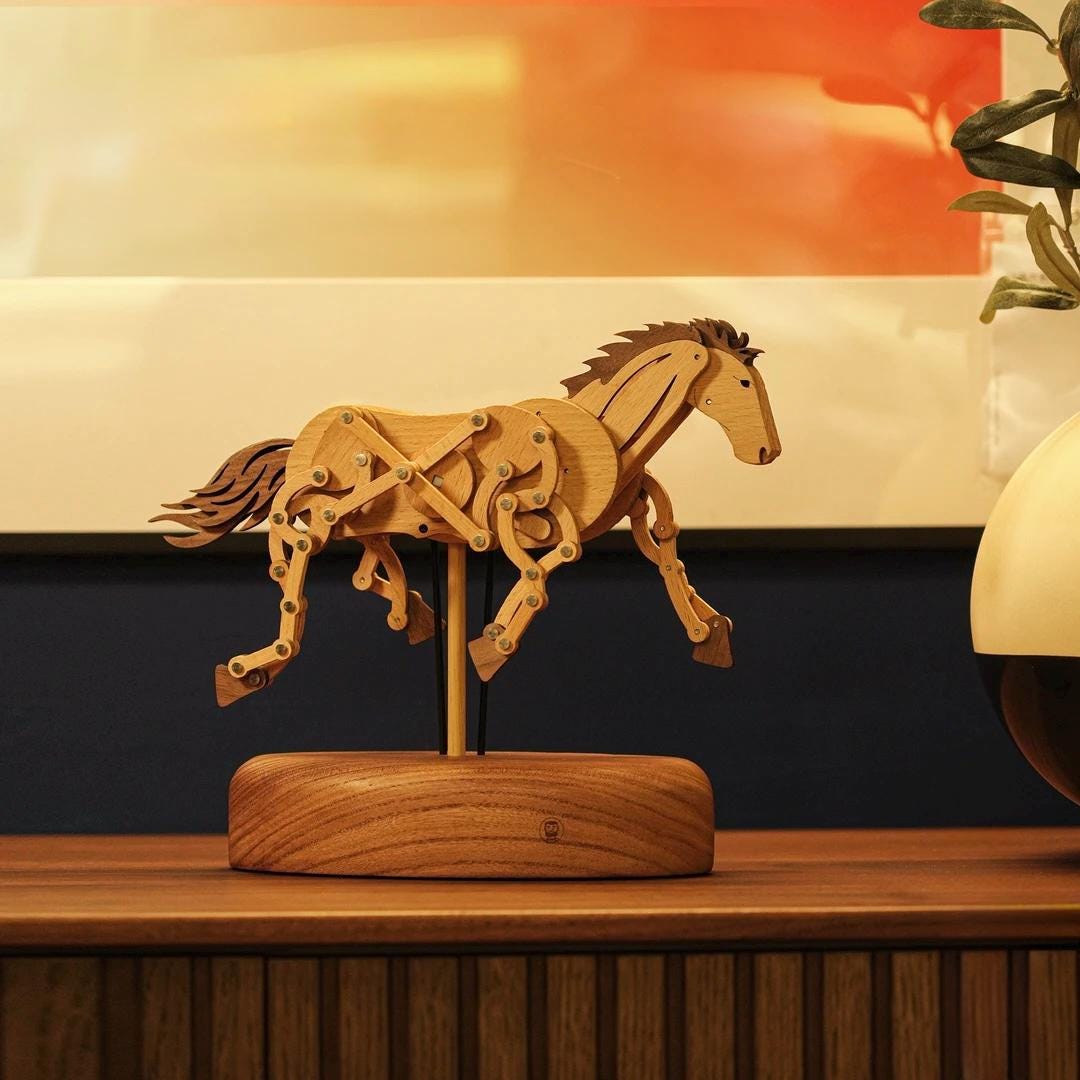 Handcrafted Wooden Horse - Etsy
