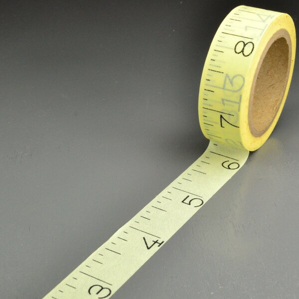 Ruler - Measuring Tape Washi Tape