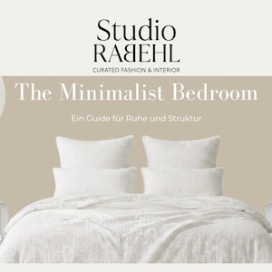 Schlafzimmer Guide PDF | Minimalist Bedroom Einrichtungsberatung | E-Design Konzept Raumgestaltung | Interior Design Tipps & Shopping-Liste
